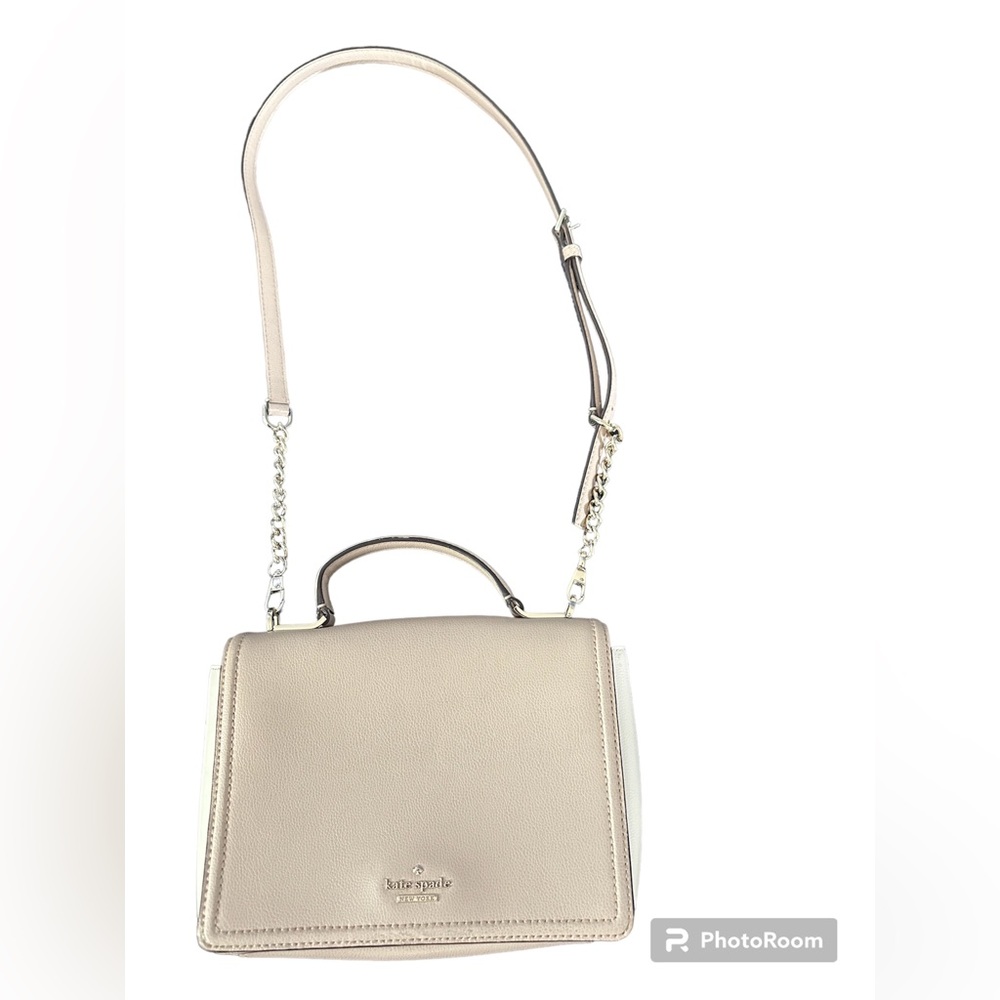 Kate Spade Patterson Drive Medium Maisie Bag in Warm Beige Cement Authentic